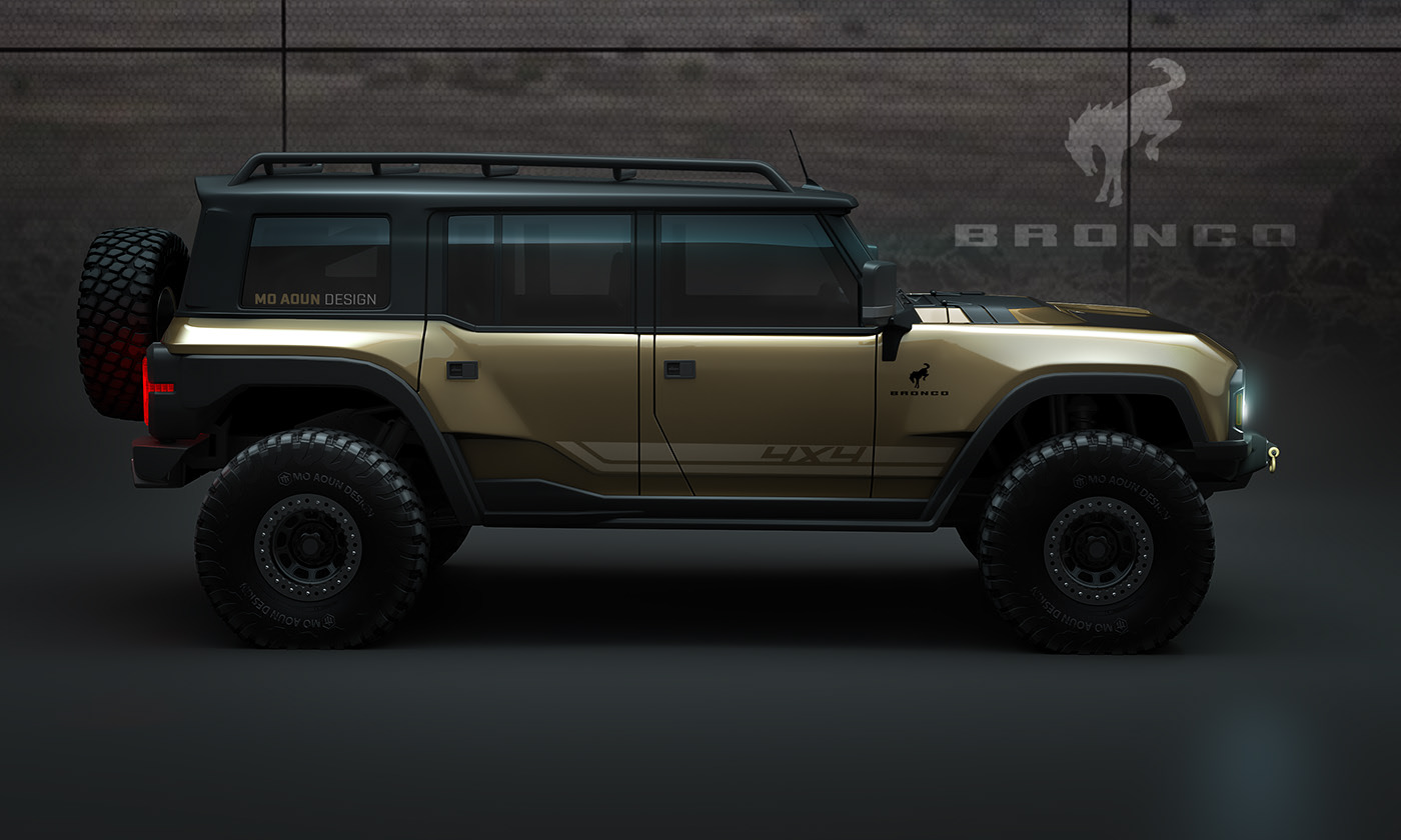 automobile，modeling，FORD BRONCO，Ford，ATV，