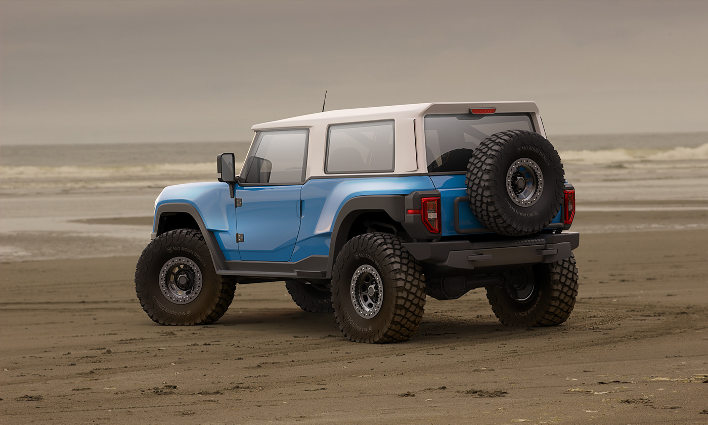 automobile，modeling，FORD BRONCO，Ford，ATV，