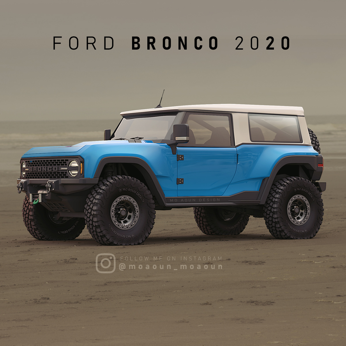 automobile，modeling，FORD BRONCO，Ford，ATV，