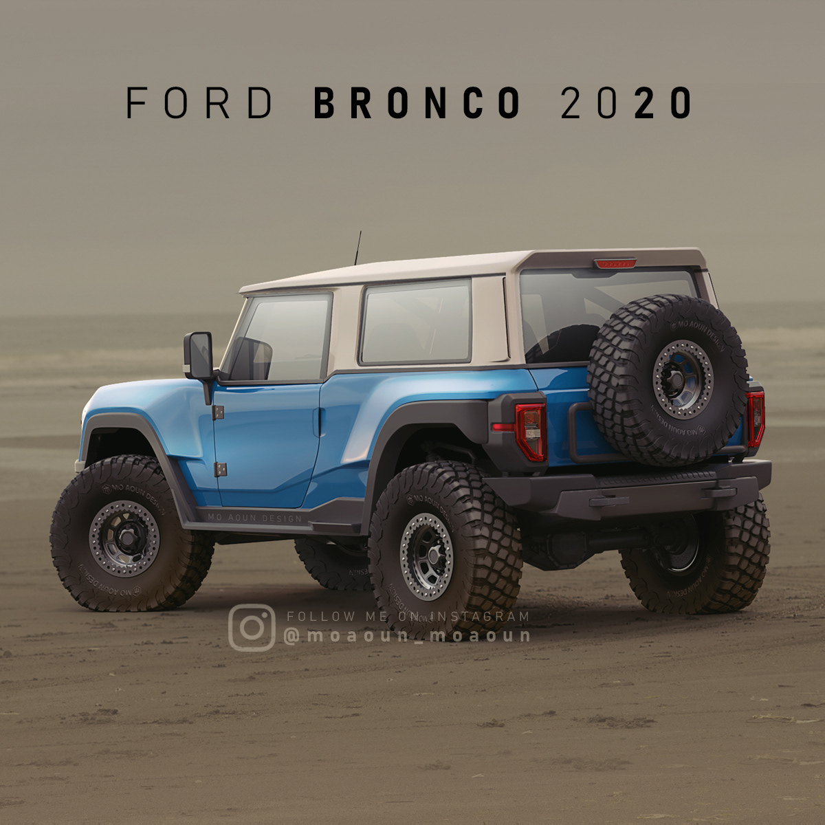 automobile，modeling，FORD BRONCO，Ford，ATV，