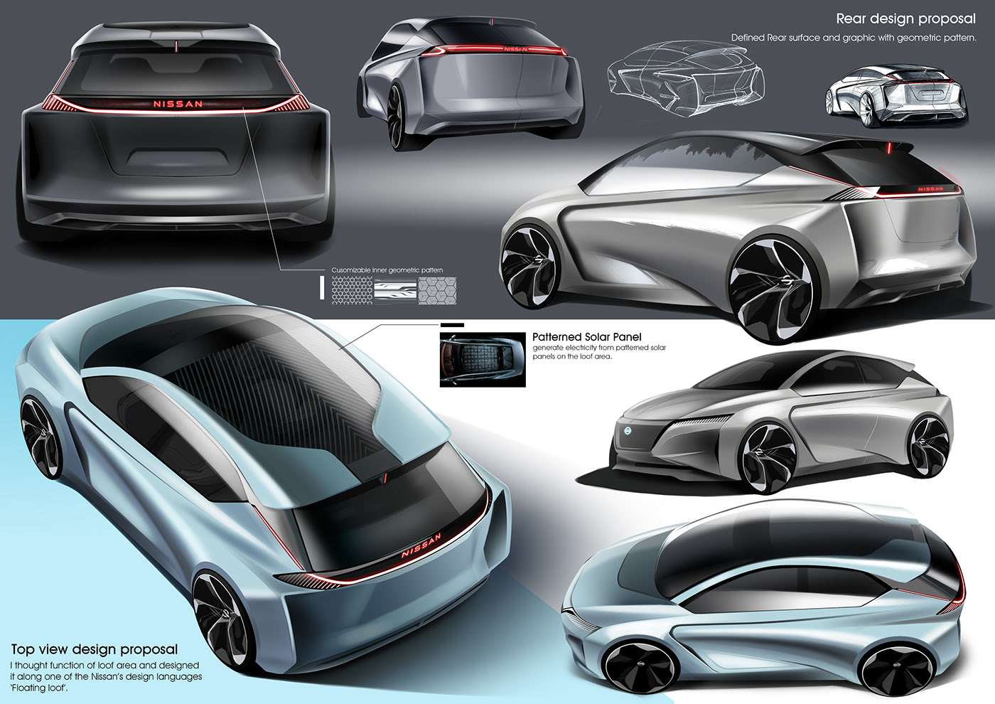 conceptual design，modeling，Hand drawn，Sports car，
