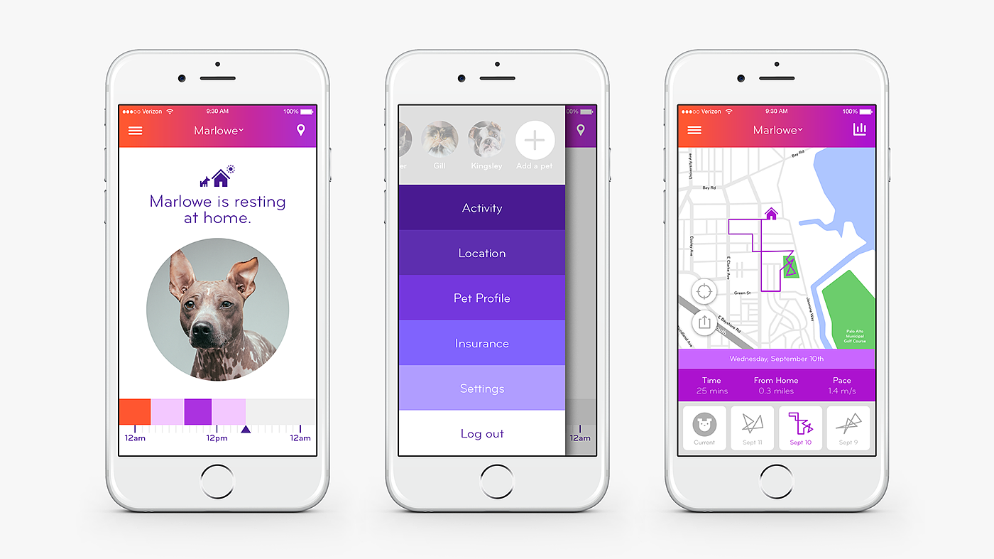 Pets，Tracker，app，intelligence，