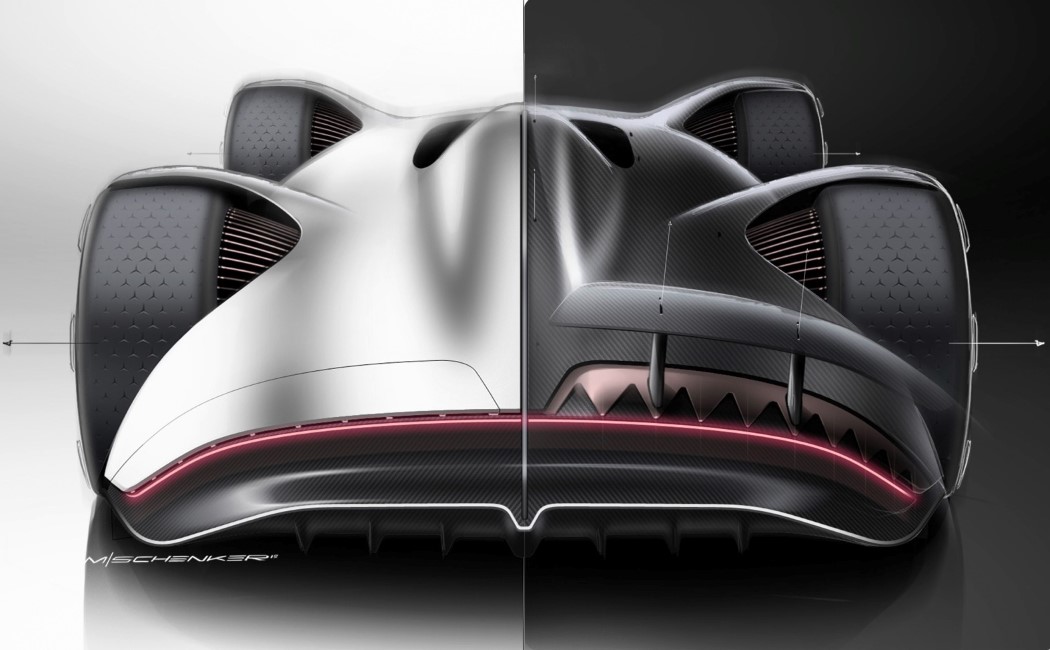 Sports car，Benz，Render，silver，