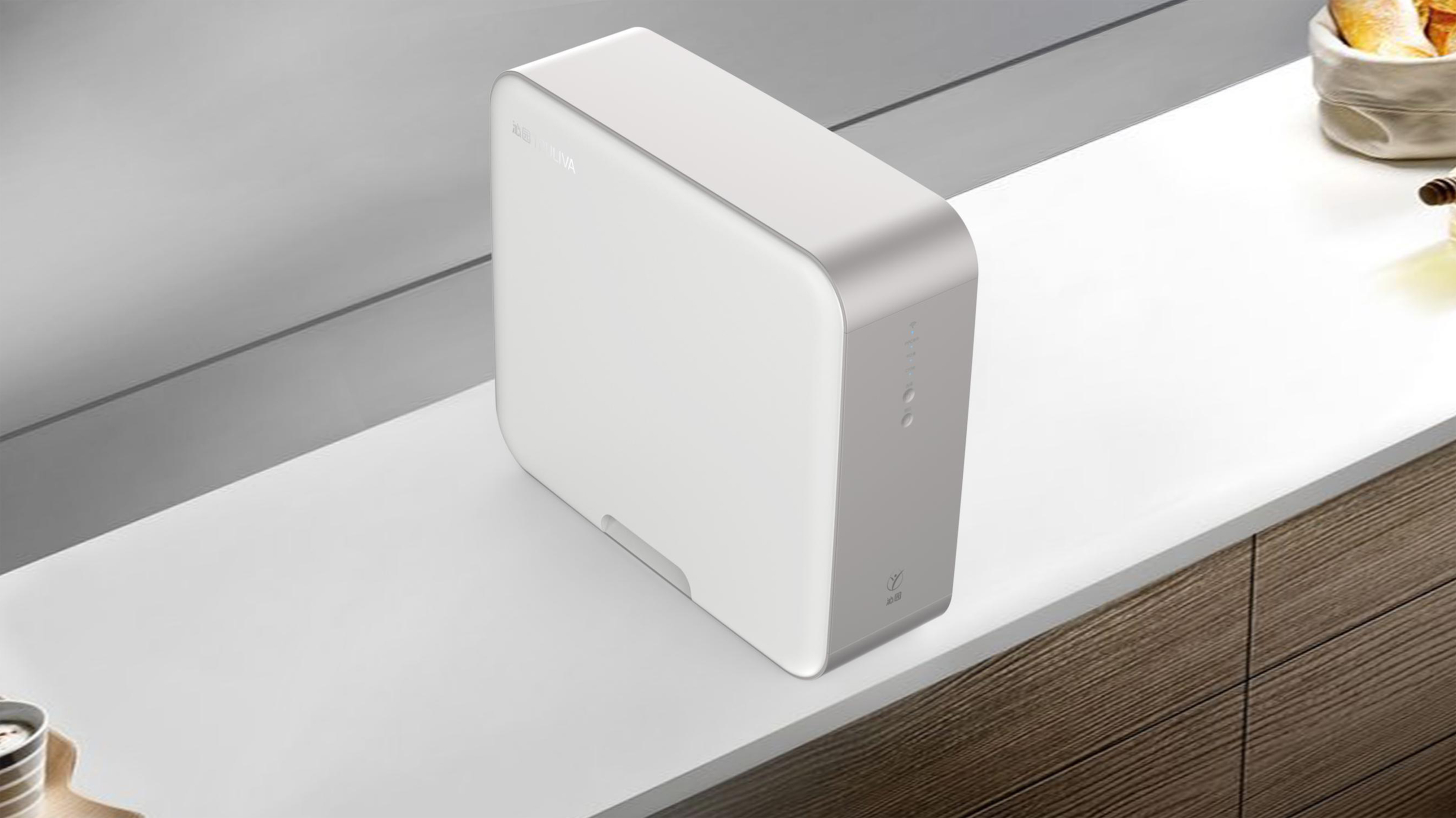 industrial design，Water purifier，Filter appliance，White simplicity，product design，Sales explosion，User Research，Design process，