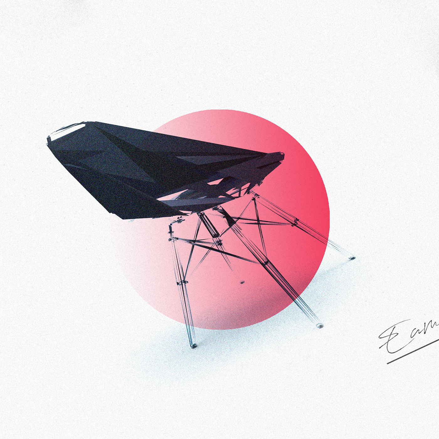 furniture，Hand drawn，illustration，chair，