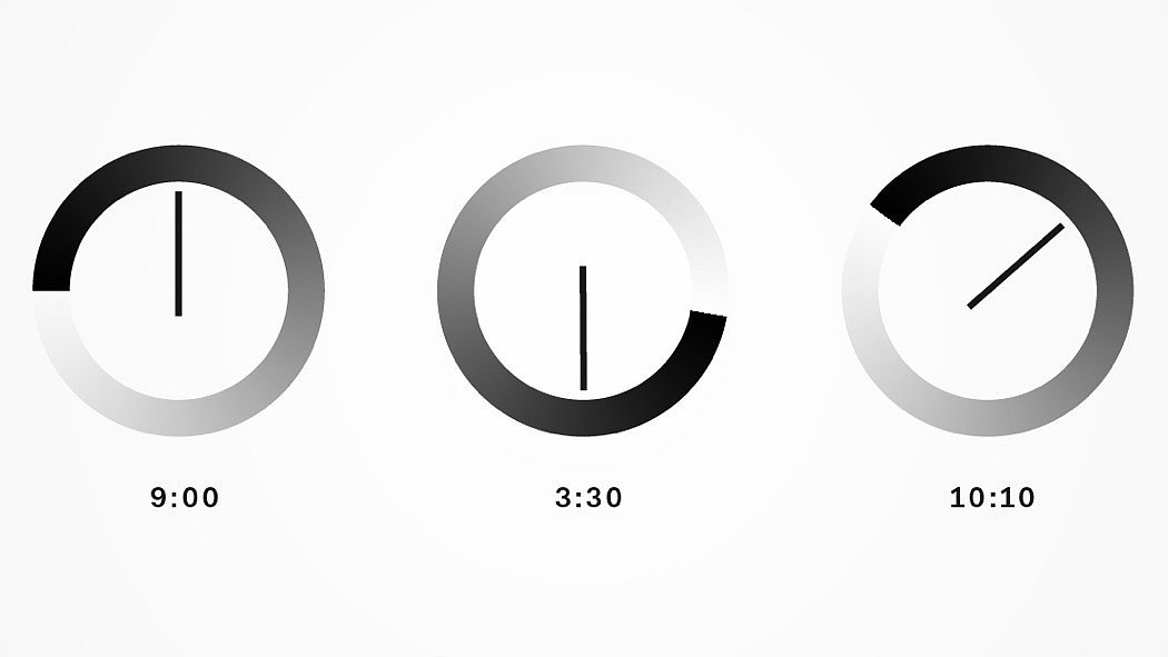 极简，钟表，Horizon watch，