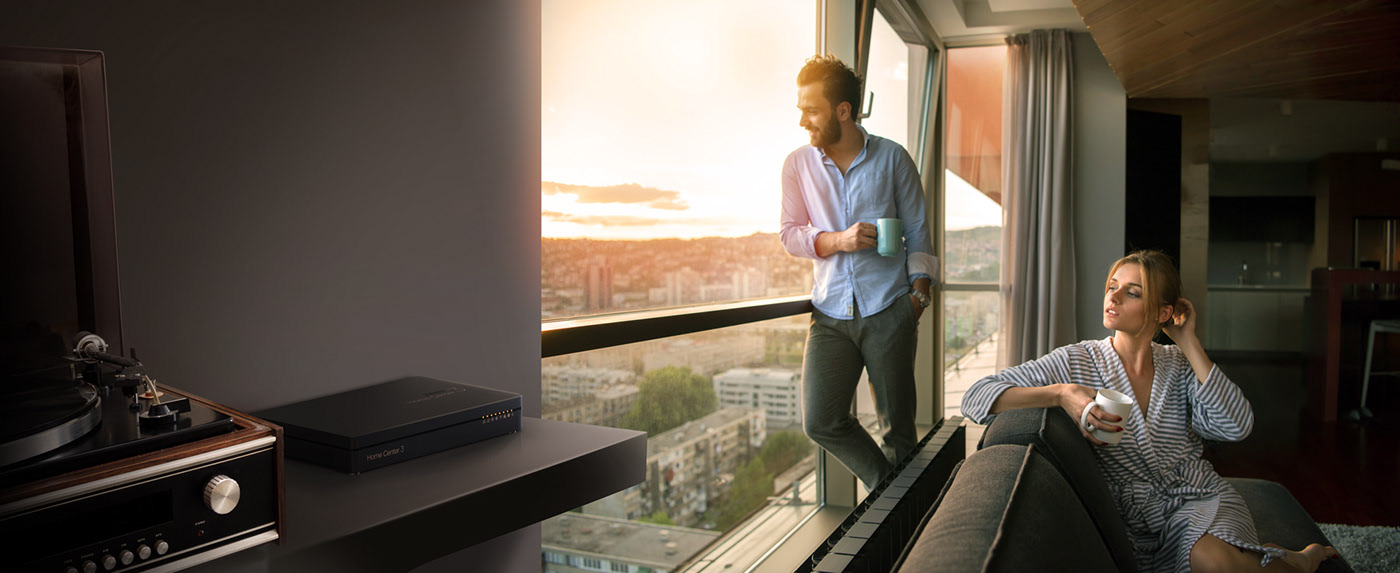 FIBARO Home Center 3，Home Furnishing，Administration，black，