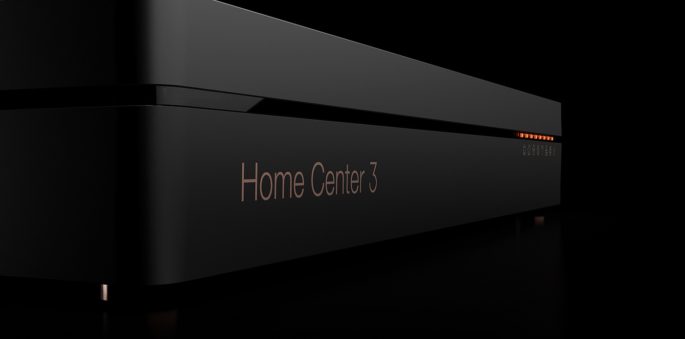 FIBARO Home Center 3，Home Furnishing，Administration，black，