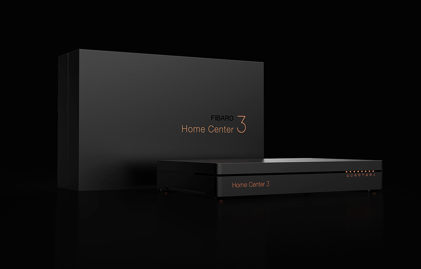 FIBARO Home Center 3，Home Furnishing，Administration，black，