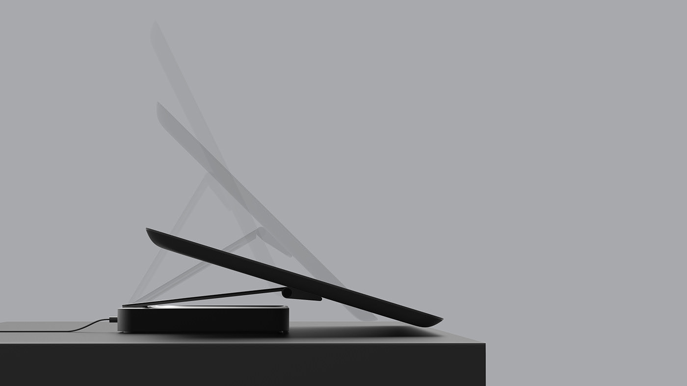 Jack Thrun，Wacom iPad，smart cover，Bracket，parts，desktop，