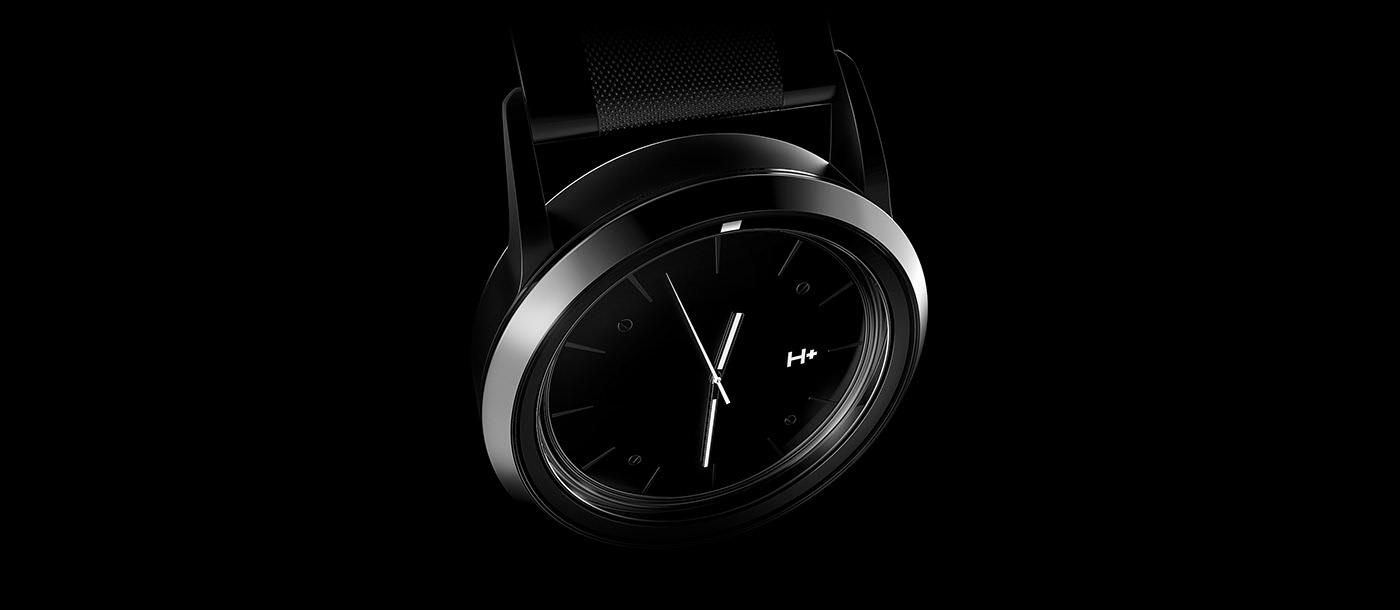 black，Wrist watch，Wristwatch，h+，Grigory Butin，