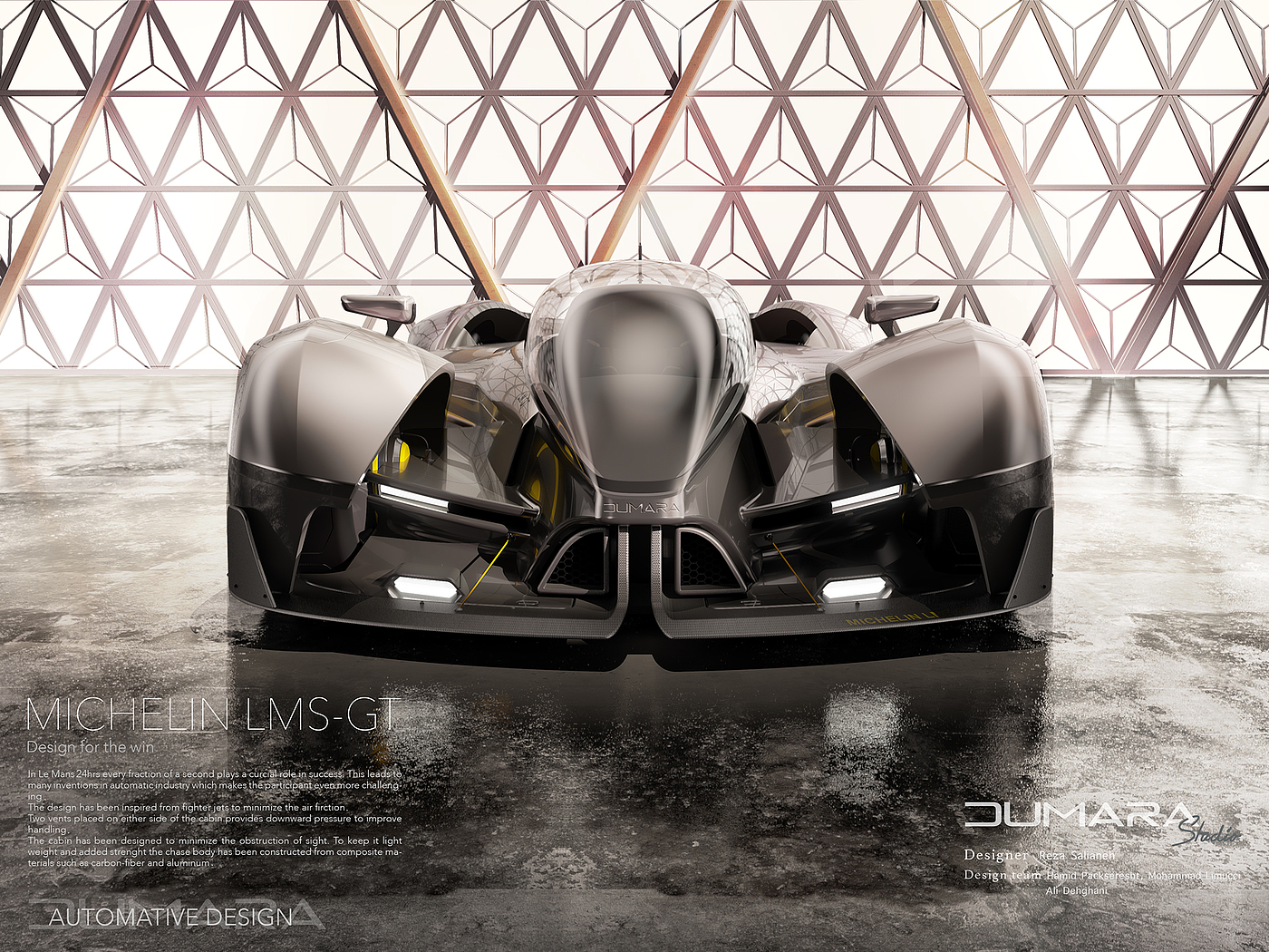 vehicle，Sports car，LM-GT，industrial design，