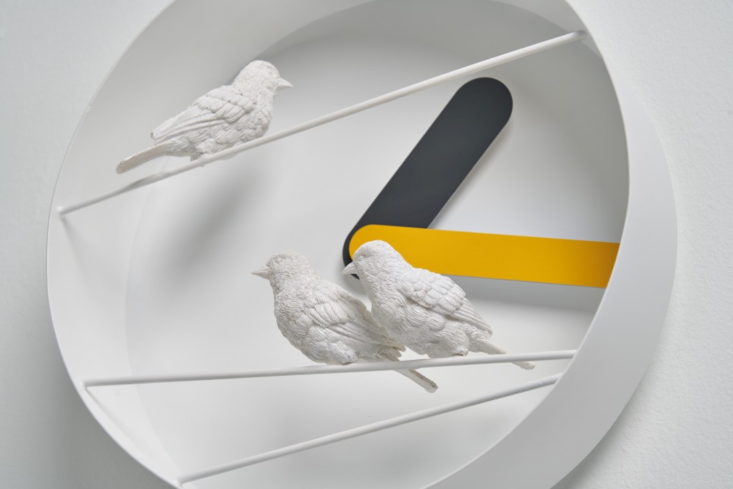 Clock，sparrow，originality，Arts and Crafts，haoshi design，