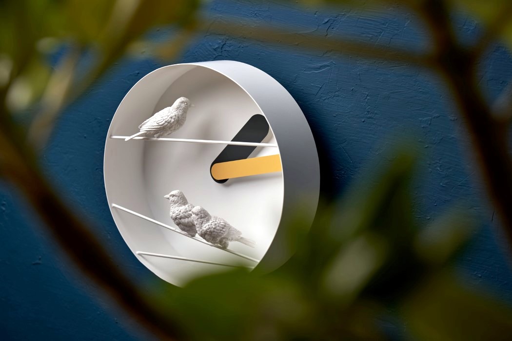 Clock，sparrow，originality，Arts and Crafts，haoshi design，