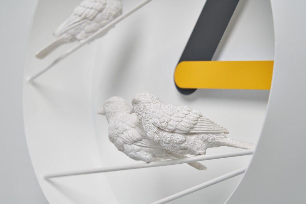 Clock，sparrow，originality，Arts and Crafts，haoshi design，