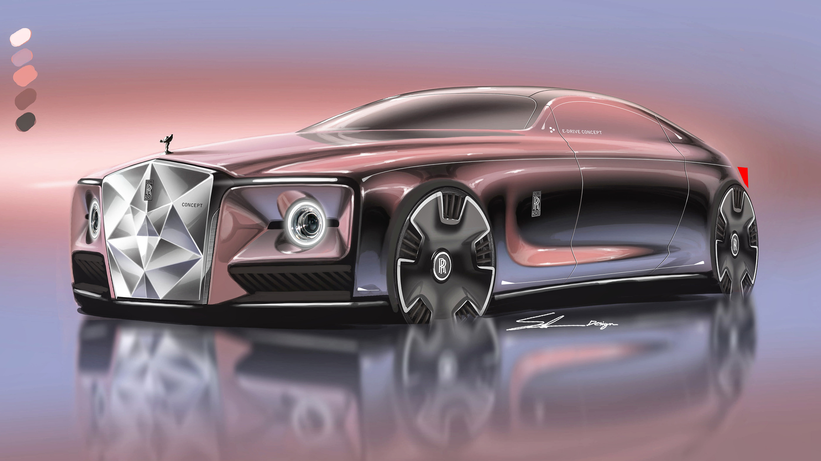 Light and shadow，hosein Soleiman，Hand drawn，