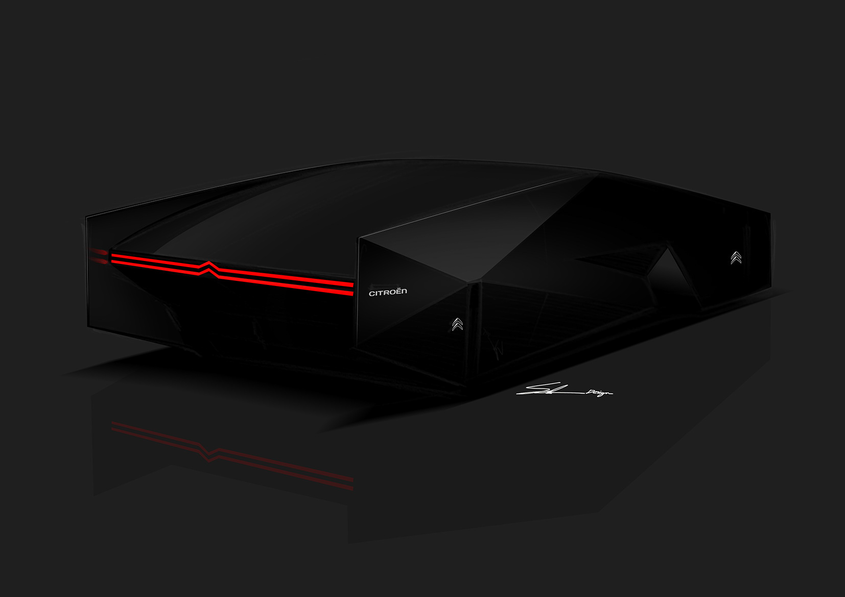 design sketch，Hand drawn，automobile，hosein Soleiman，