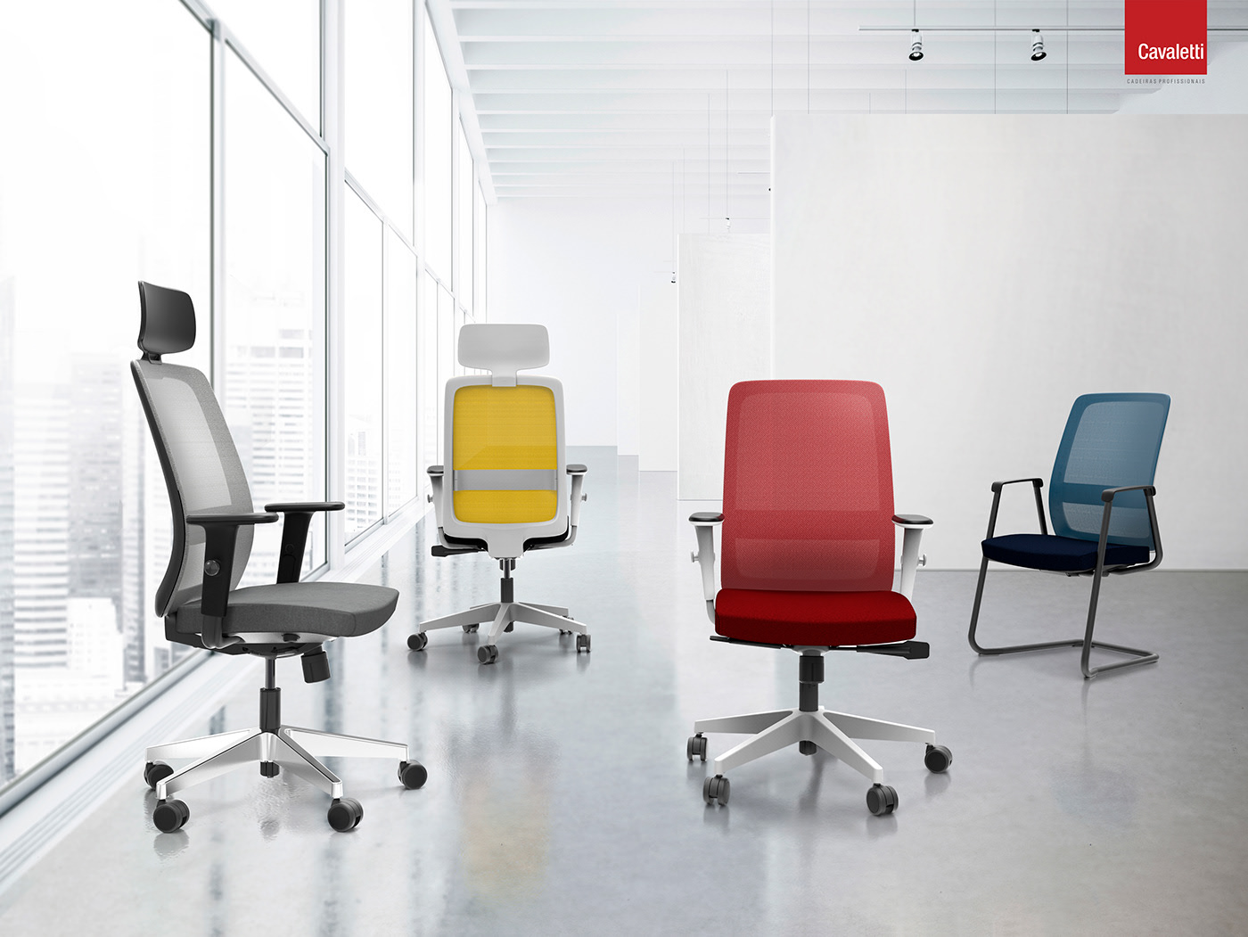 Ergonomics，Office chair，Cavaletti Velo，