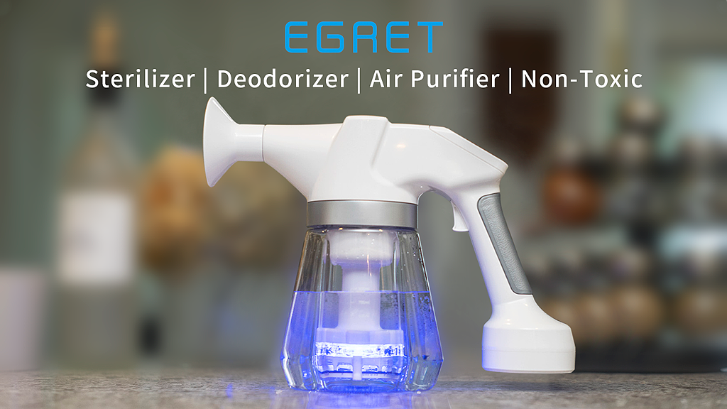 The Egret EO Blaster，Disinfectant sprayer，white，