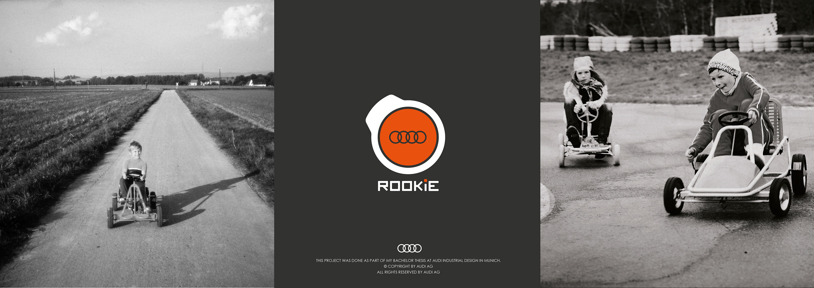 Hand drawn，Racing toy，AUDI ROOKIE，