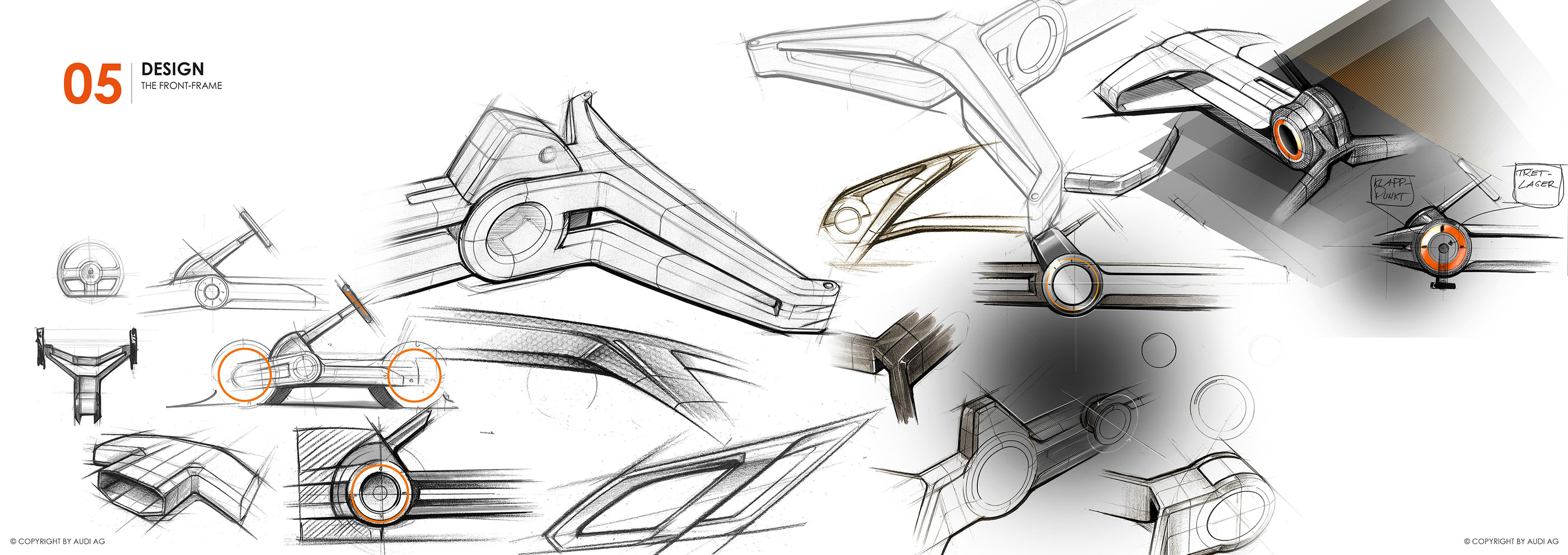 Hand drawn，Racing toy，AUDI ROOKIE，