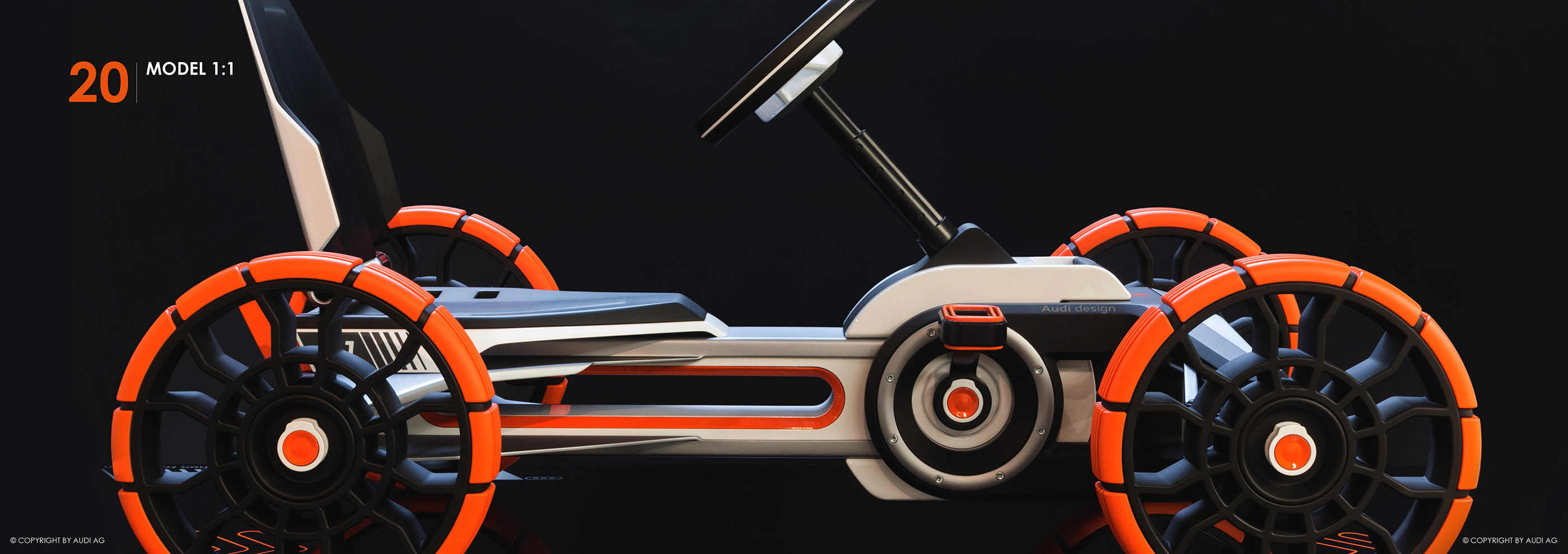 Hand drawn，Racing toy，AUDI ROOKIE，