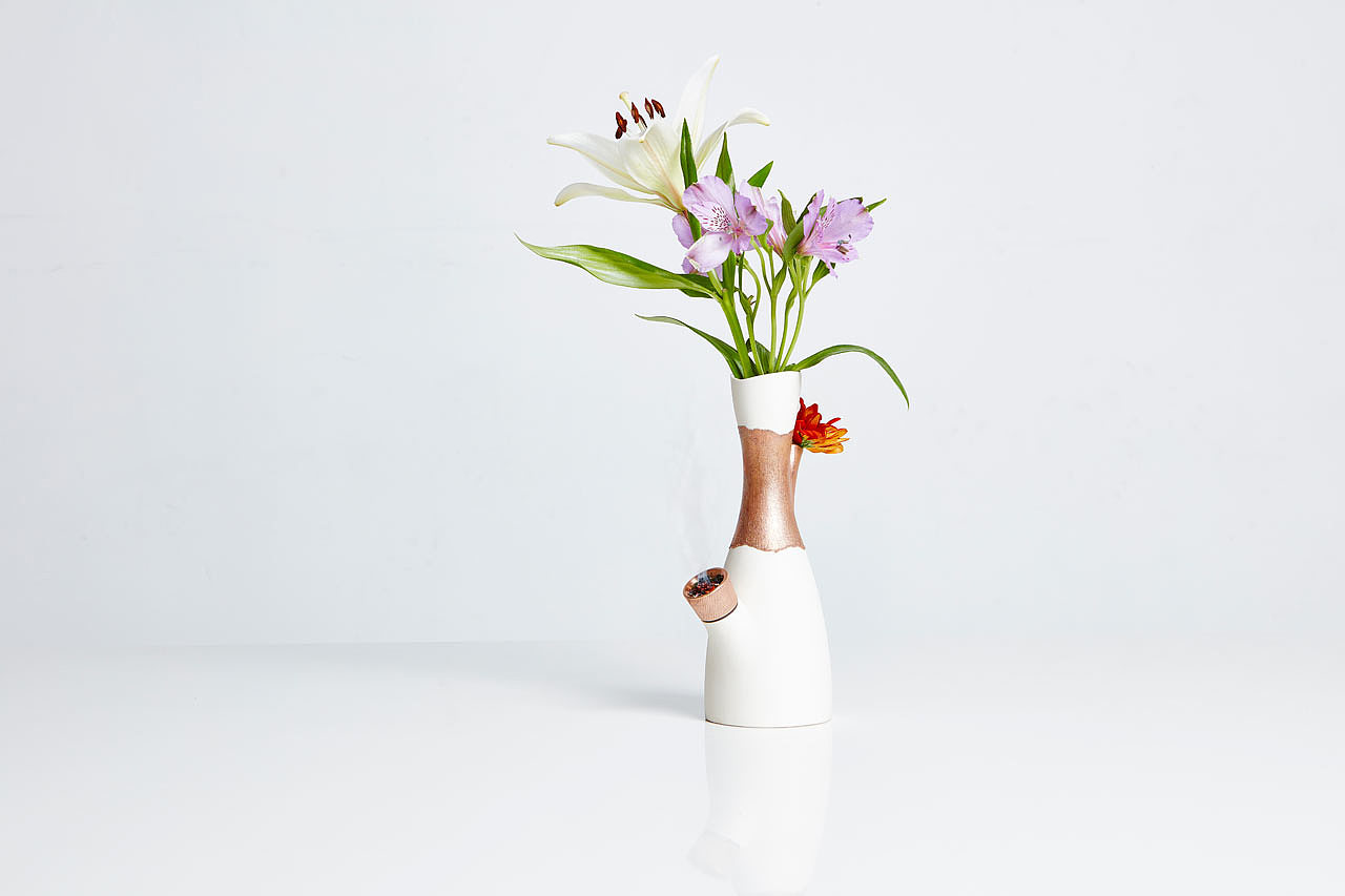 Smoke gun，ceramics，white，