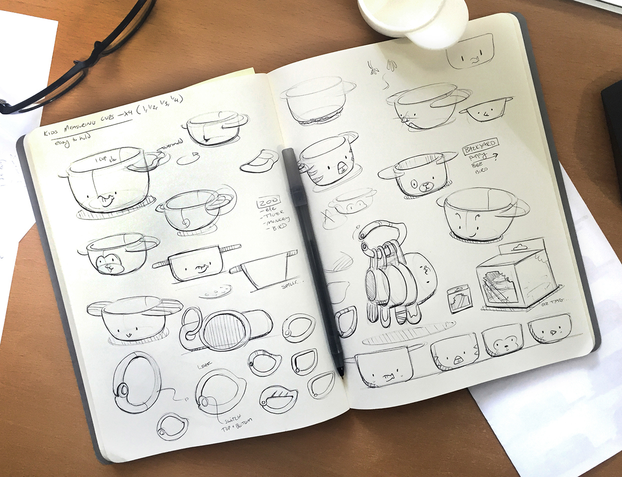 Reprint，industrial design，product design，children，Measuring cup，