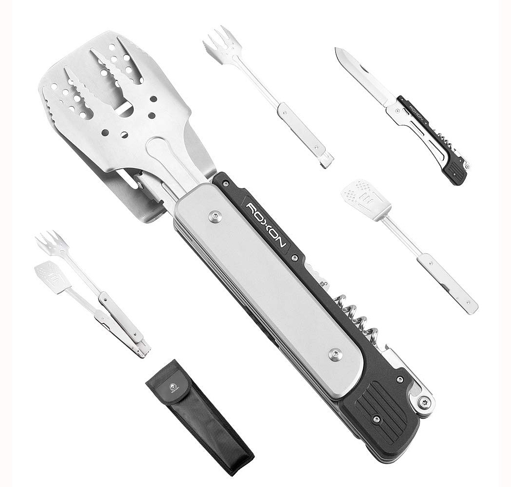 BBQ Tools ，knife，Pliers，Fork，Shovel，Foldable，assemble，