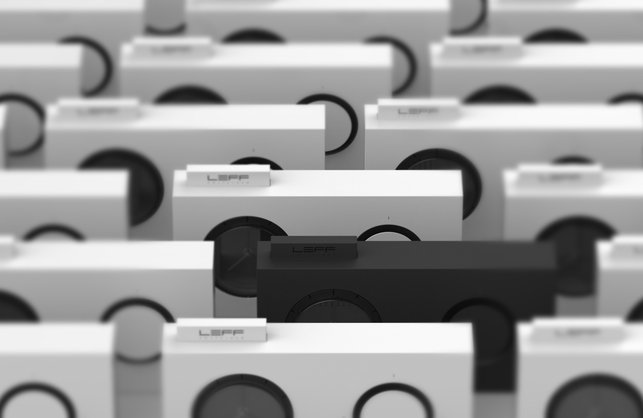 Clock，modern，black and white，Simplicity，