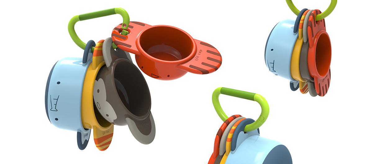 Reprint，industrial design，product design，children，Measuring cup，