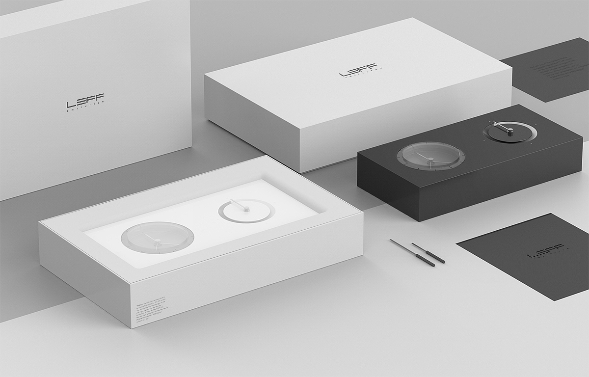 Clock，modern，black and white，Simplicity，