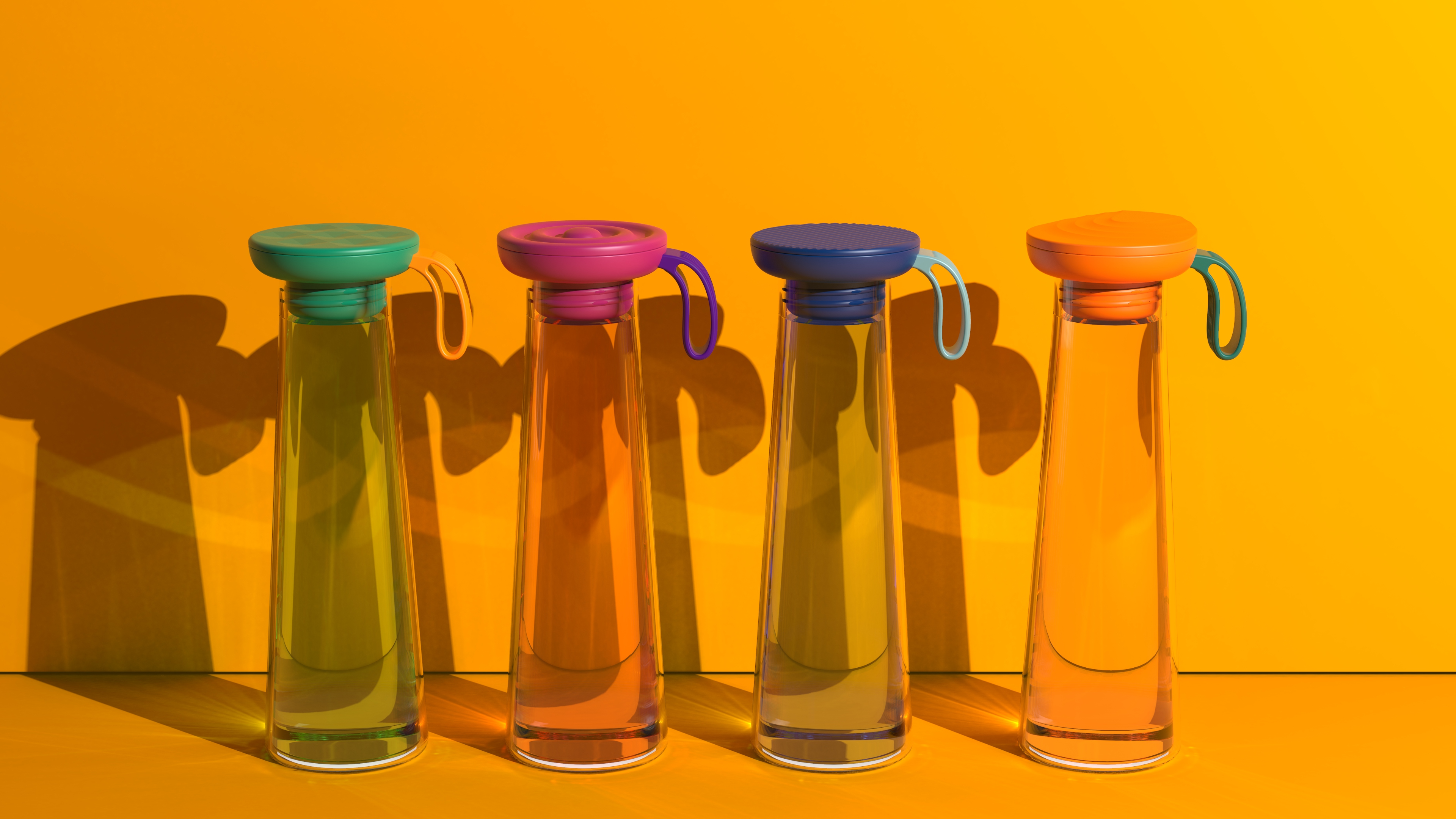 Water cup，daily，daily expenses，Render，industrial design，product，drink water，feed，