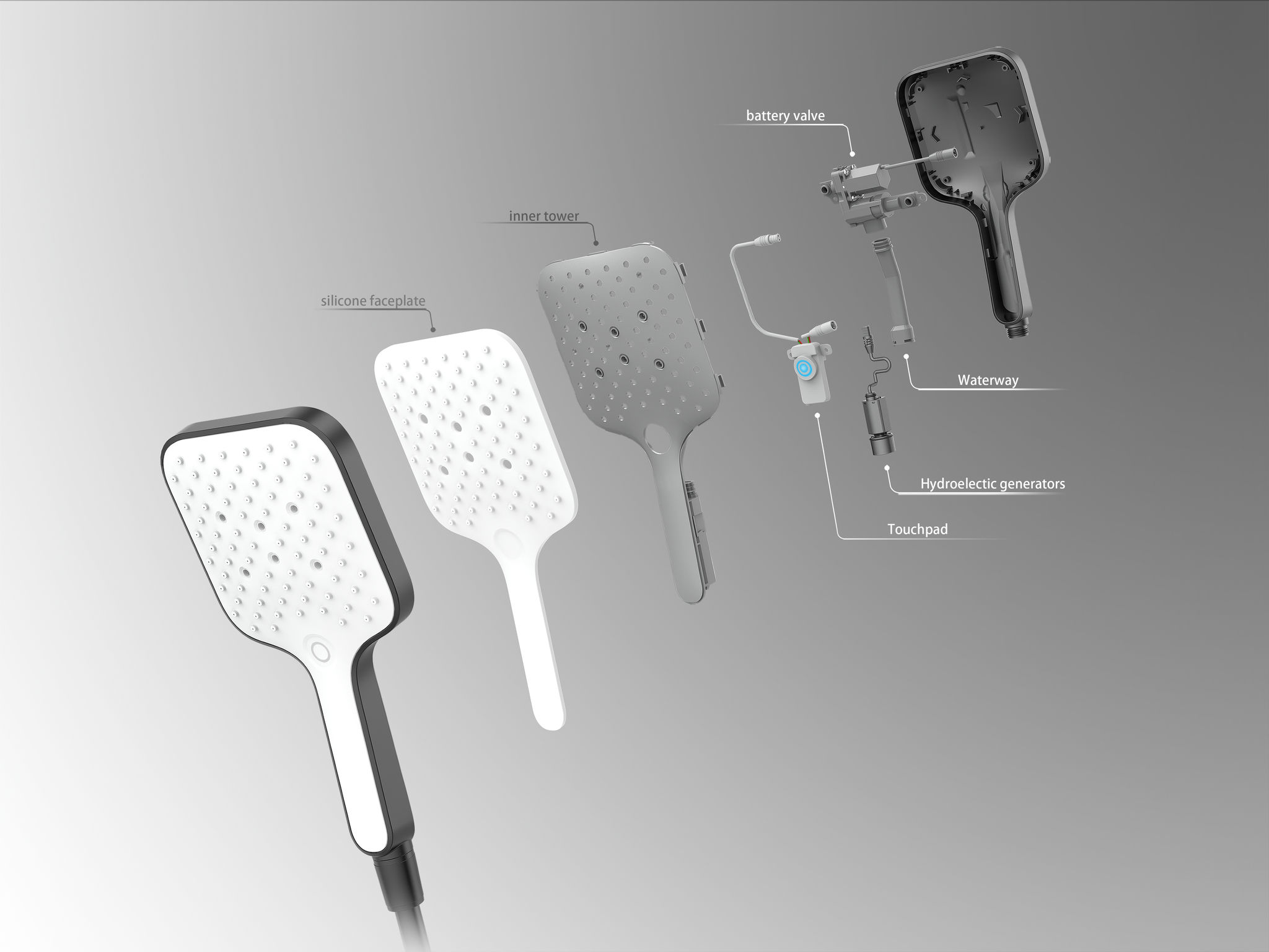 industrial design，Design Competition，if，Design Yearbook，Sanitary faucet，Shower，