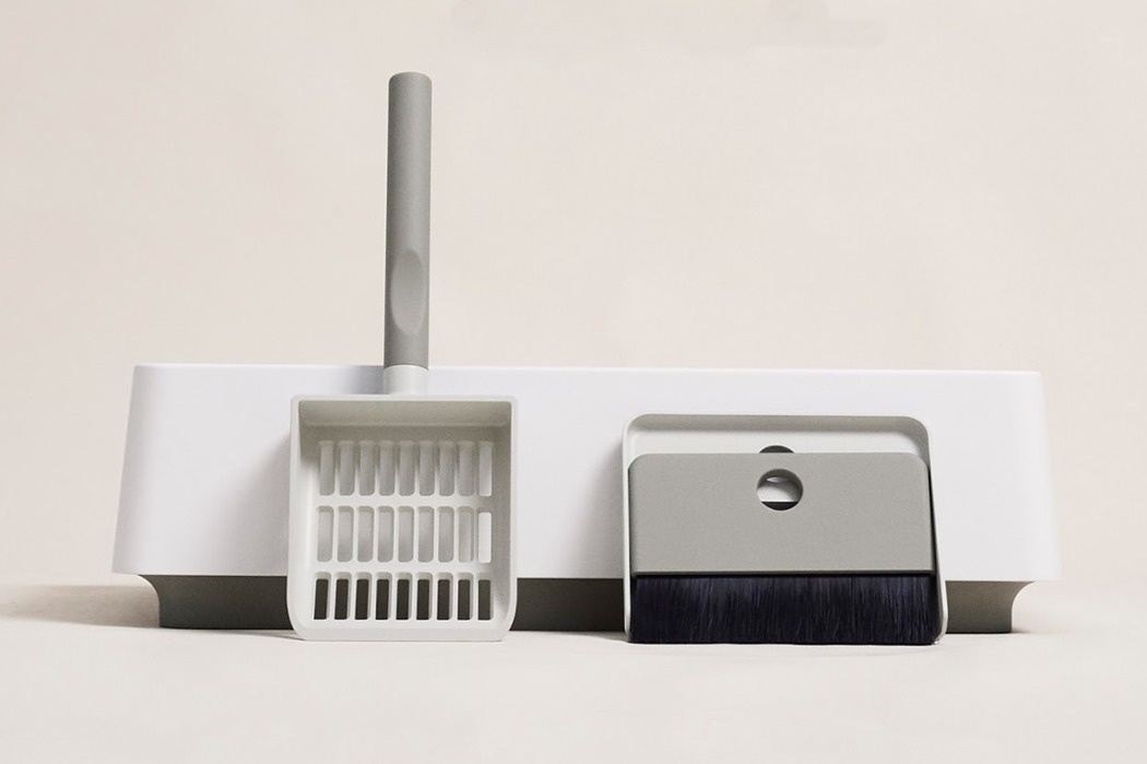 Cove，Move & Down，white，Toilet，Litter Basin，Kitty，Pets，