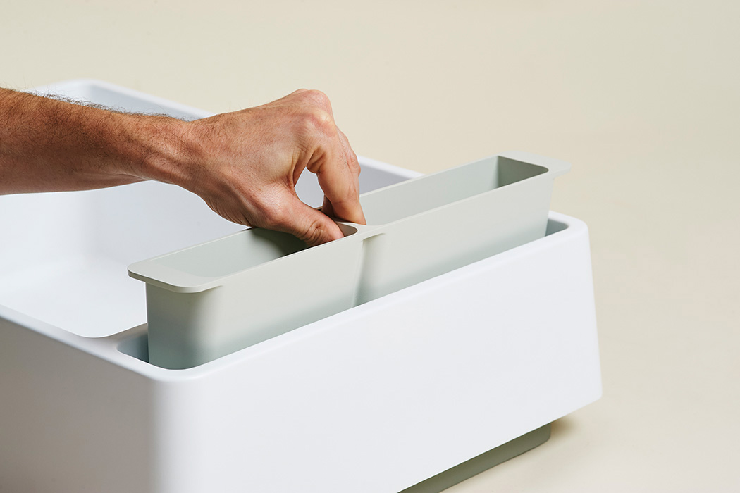 Cove，Move & Down，white，Toilet，Litter Basin，Kitty，Pets，