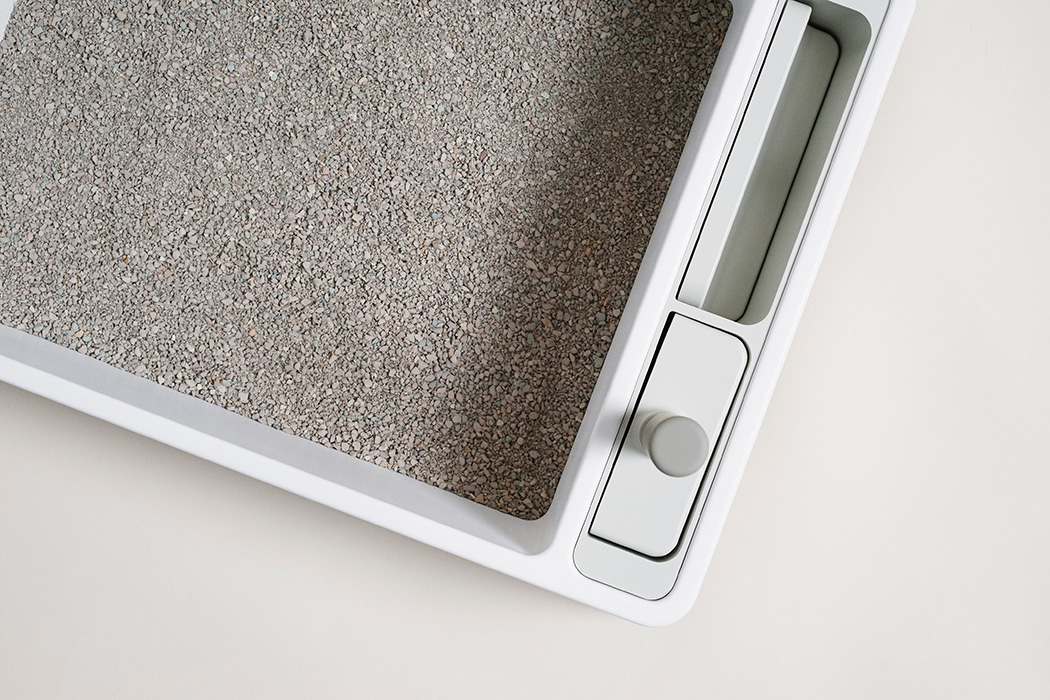 Cove，Move & Down，white，Toilet，Litter Basin，Kitty，Pets，