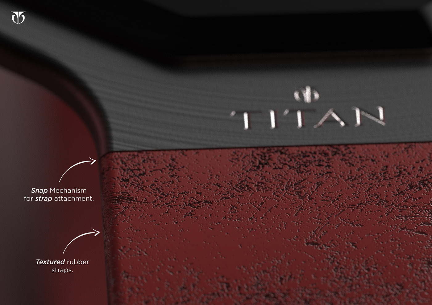 Titan，Intelligent Watch，Digital，product design，