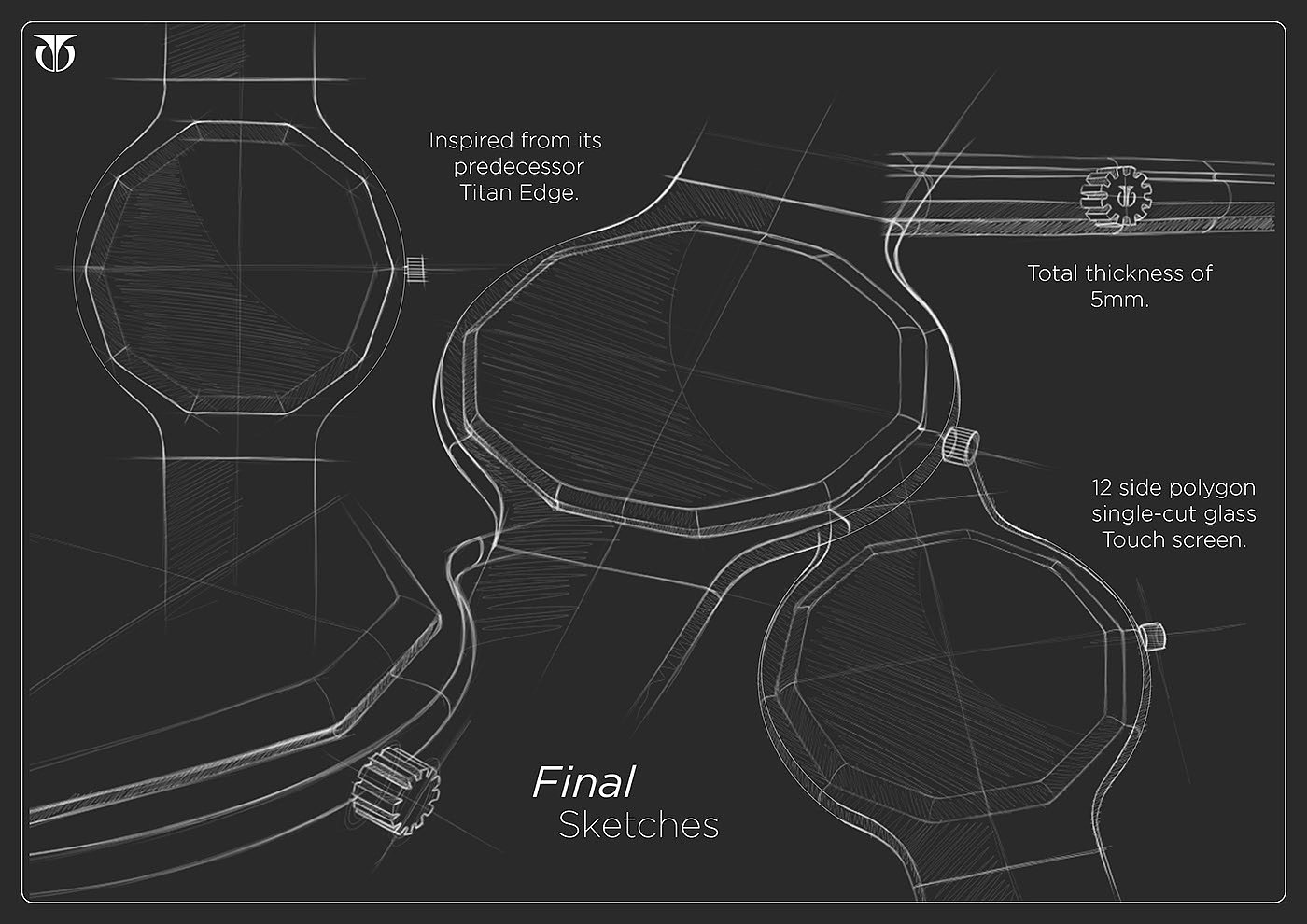 Titan，Intelligent Watch，Digital，product design，