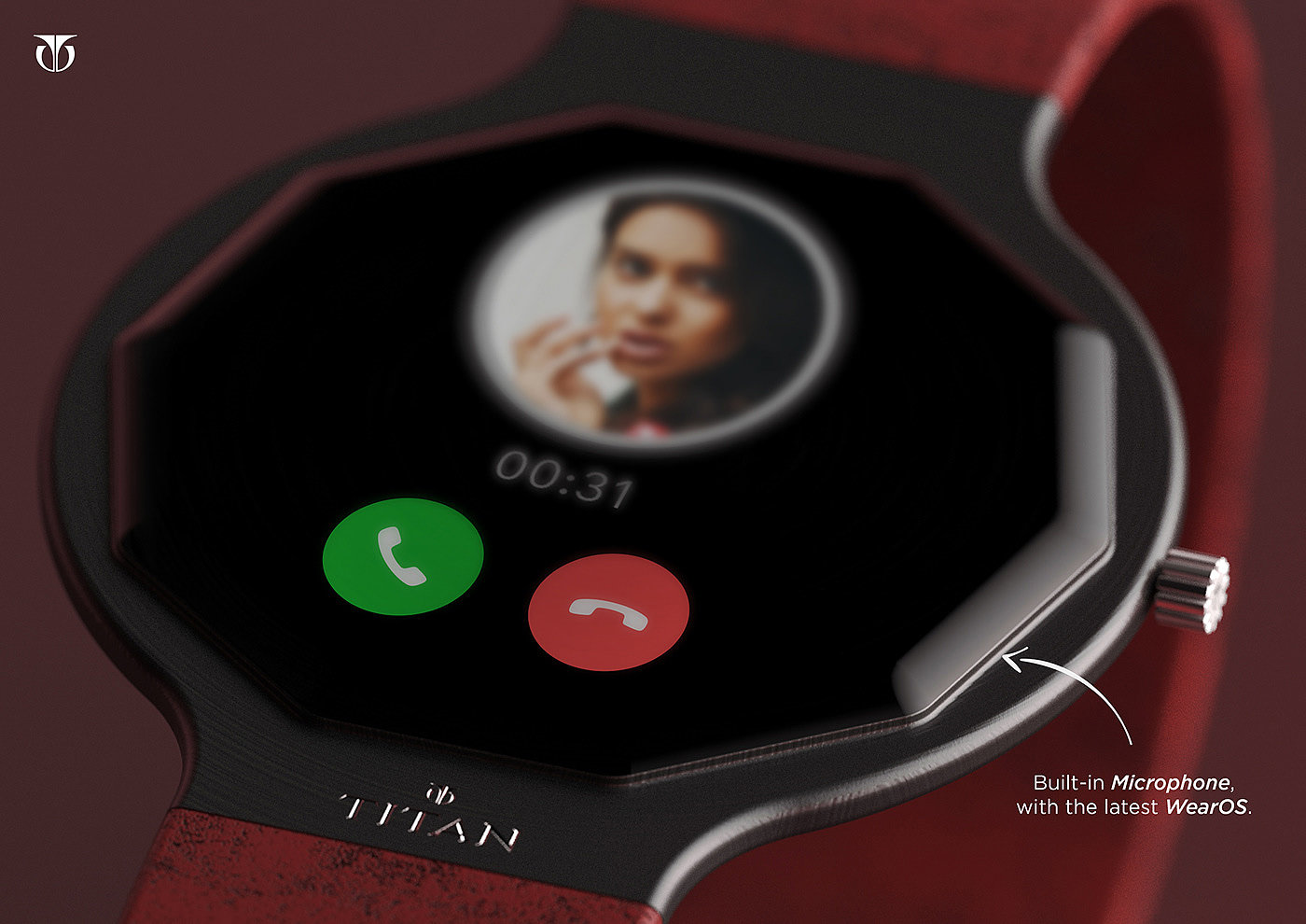 Titan，Intelligent Watch，Digital，product design，