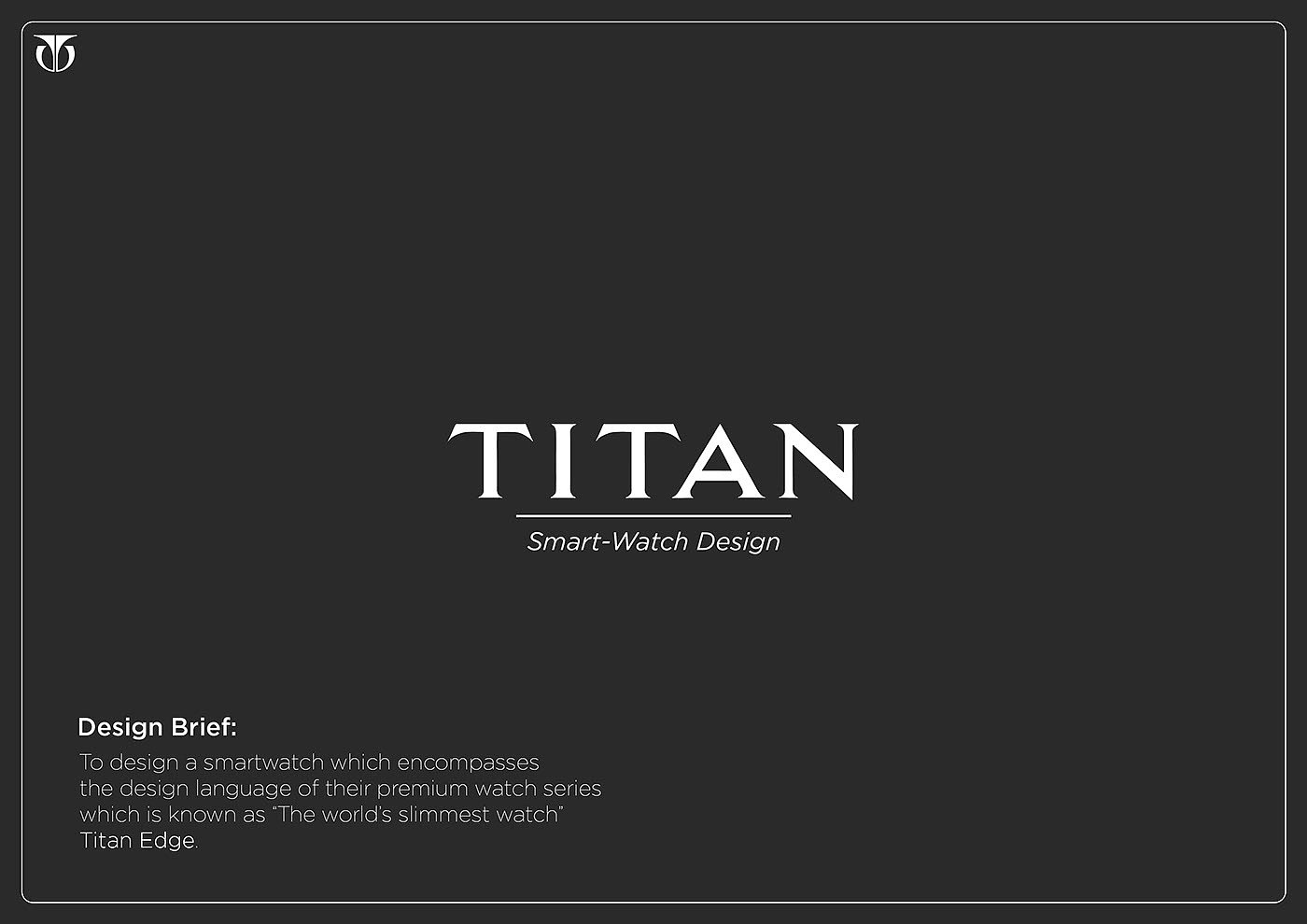 Titan，智能手表，数码，产品设计，