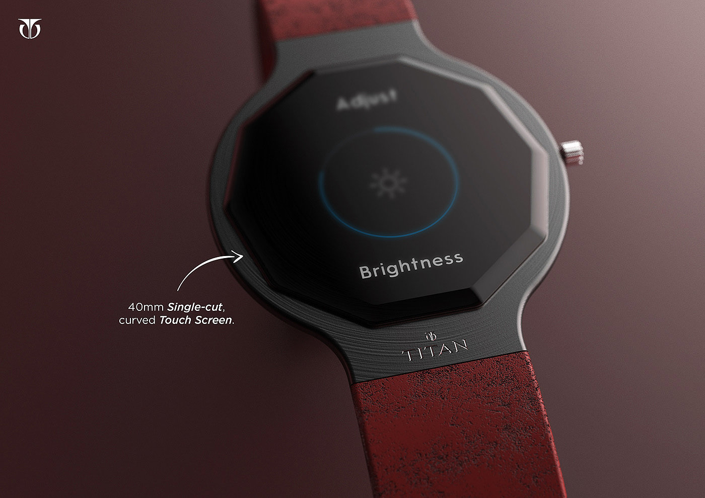 Titan，Intelligent Watch，Digital，product design，