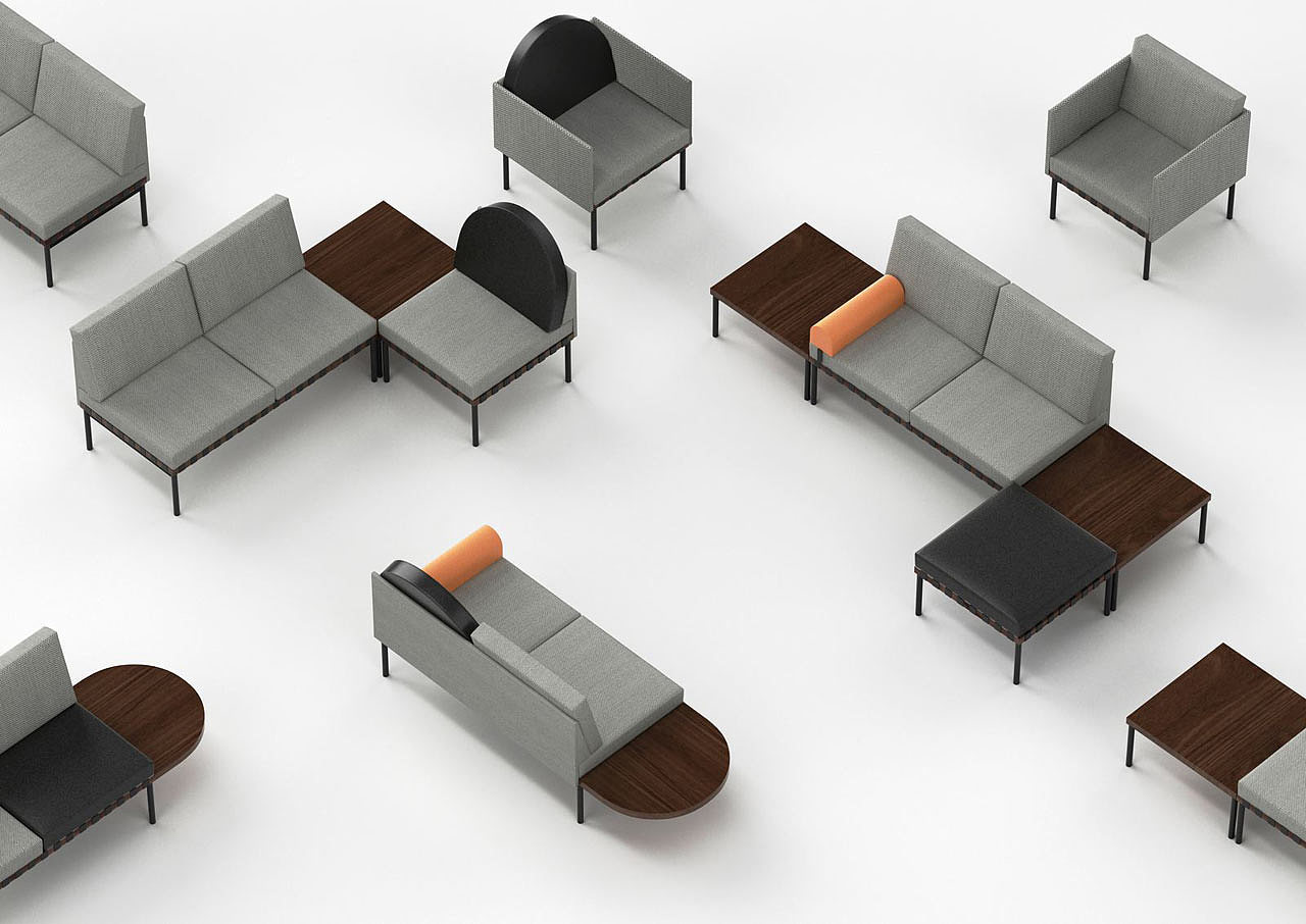 Small fried，chair，chair，Black steel pipe，