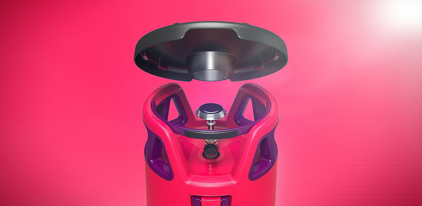 zero，Liquefied petroleum gas，portable，industrial design，