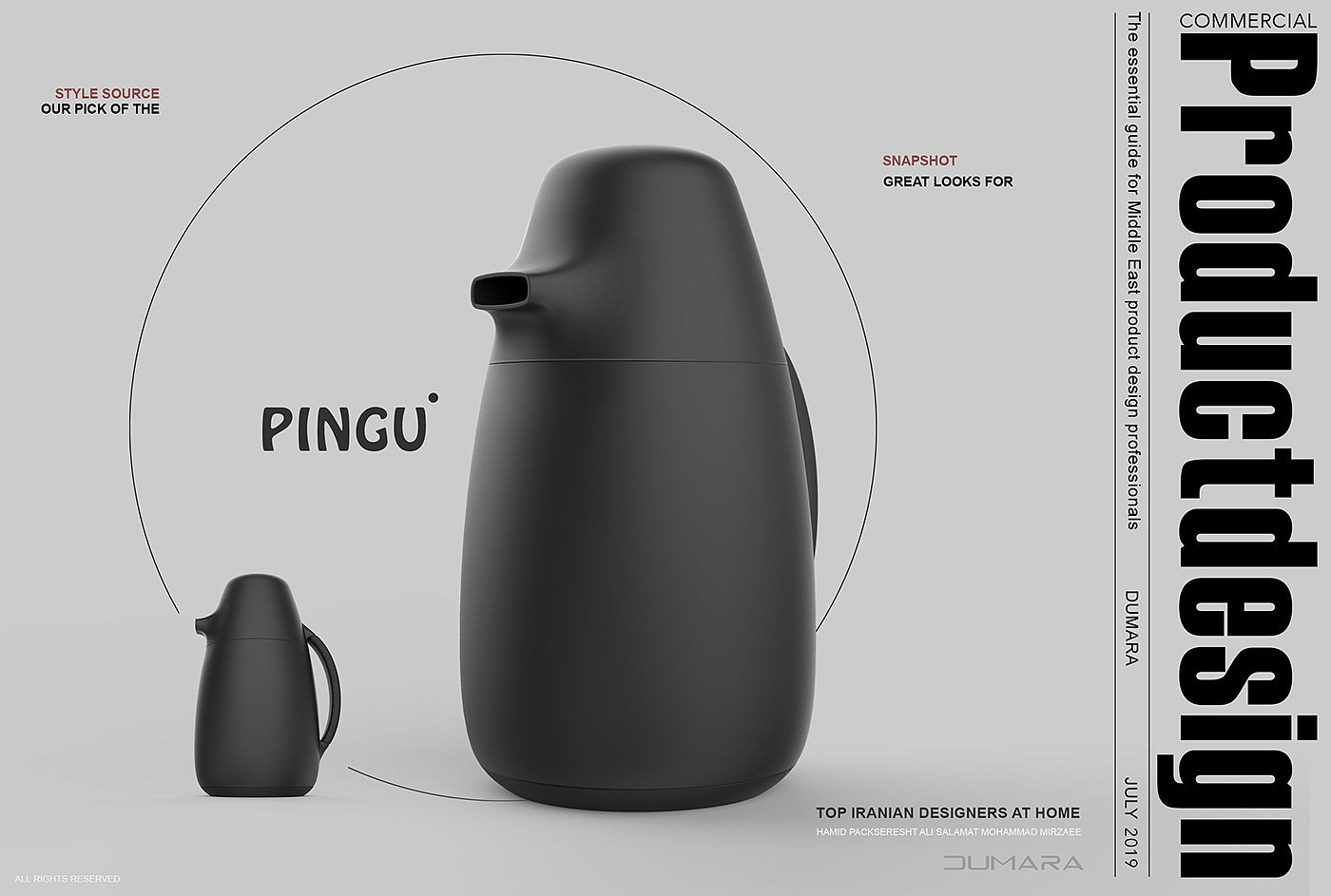 PINGU，Thermos，Metal，