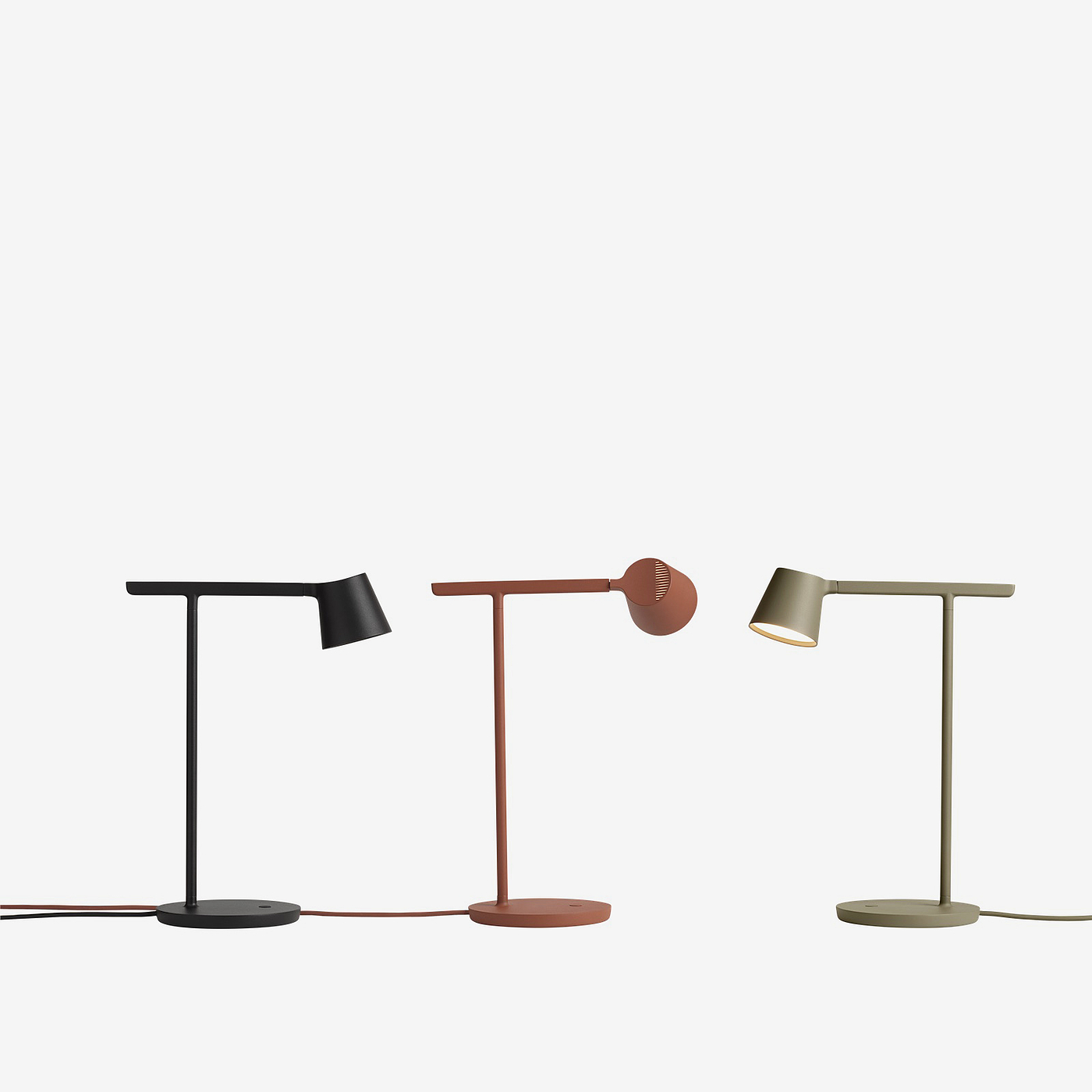 Jens Fager，muuto，Tip Lamp，极简，台灯，照明，