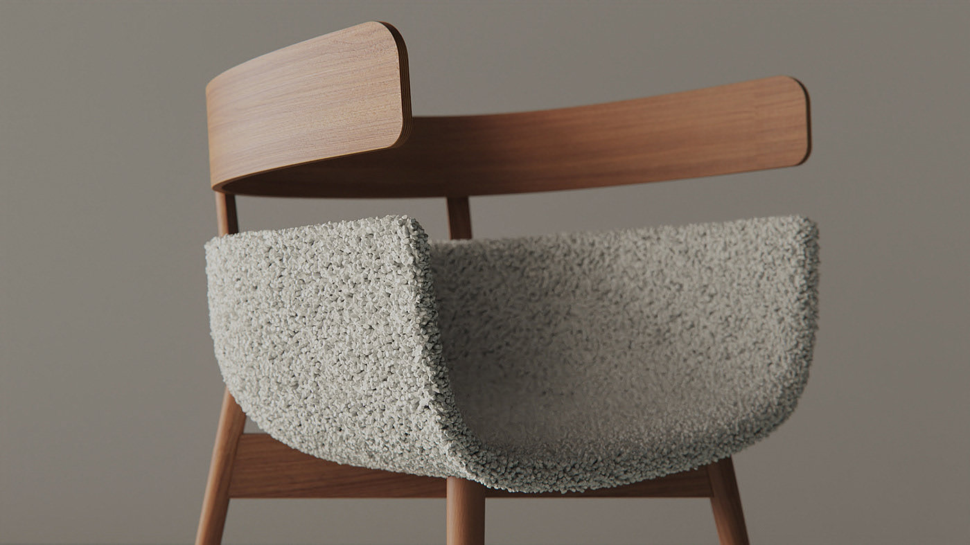 Astra Chair，chair，furniture，industrial design，