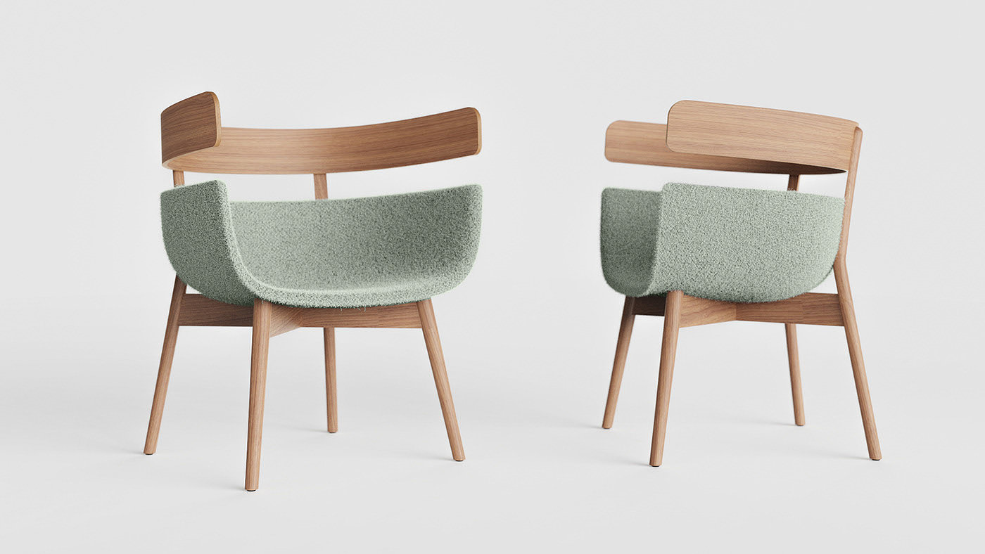 Astra Chair，chair，furniture，industrial design，