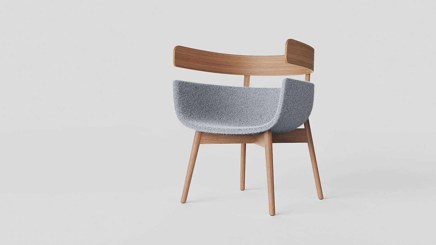 Astra Chair，chair，furniture，industrial design，