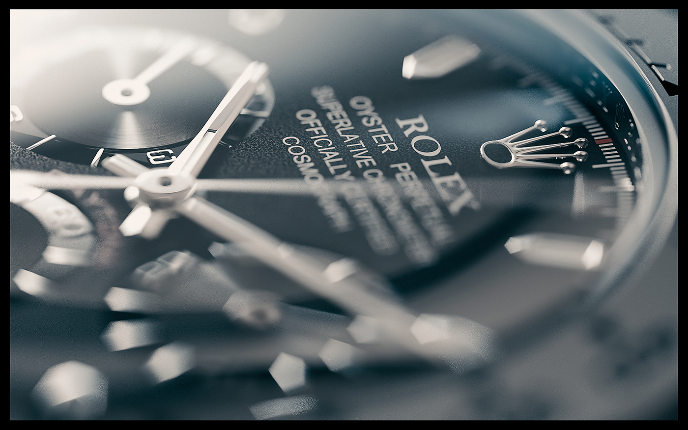 Rolex，手表设计，3d建模，